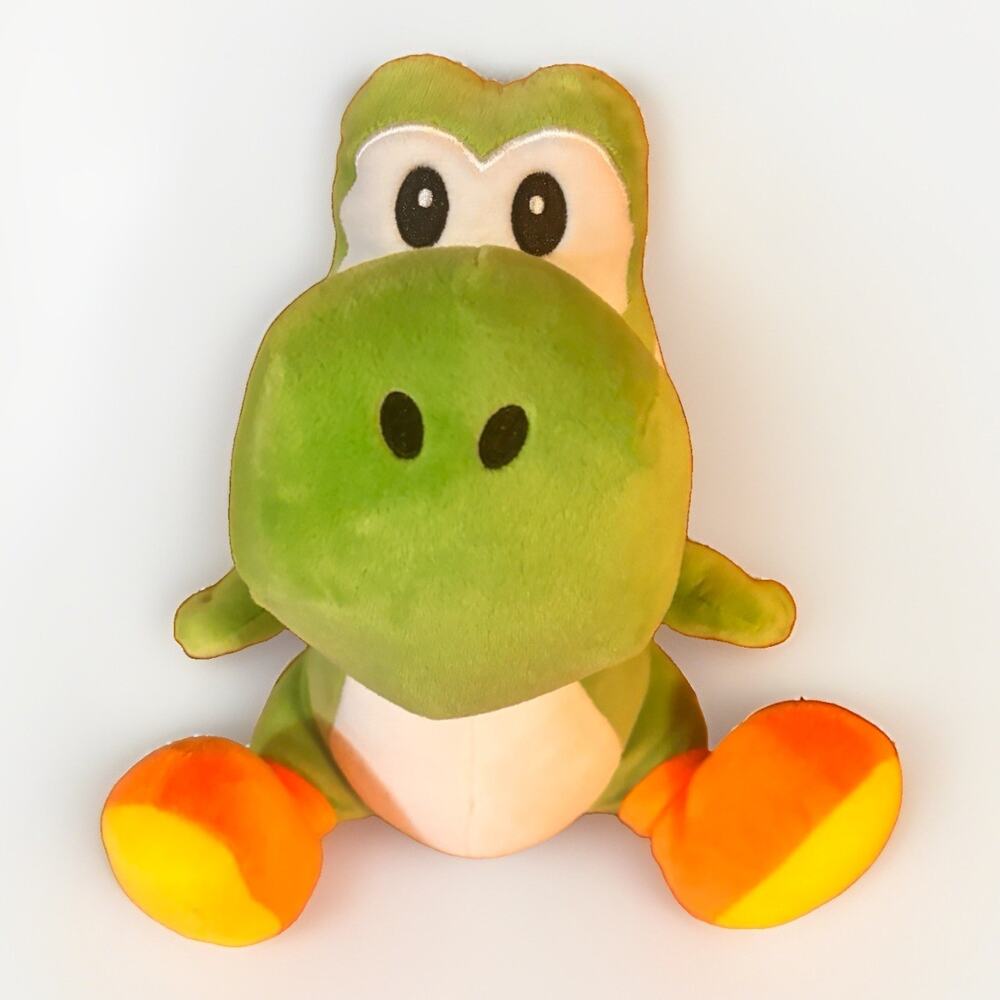 Nintendo Super Mario Yoshi Green Plush Toy 10” Stuffed Animal Soft Doll Game